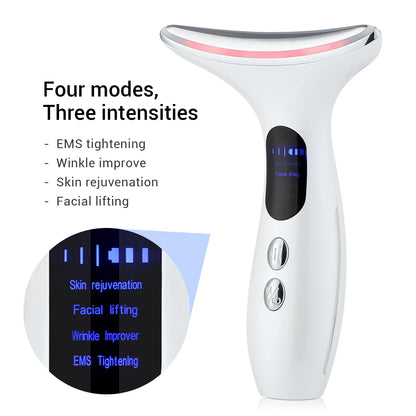 EMS Face Lift | LED anti Wrinkle Skin Tightening Facial Massager